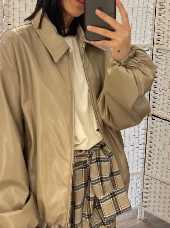 Bomber ecopelle Namaste