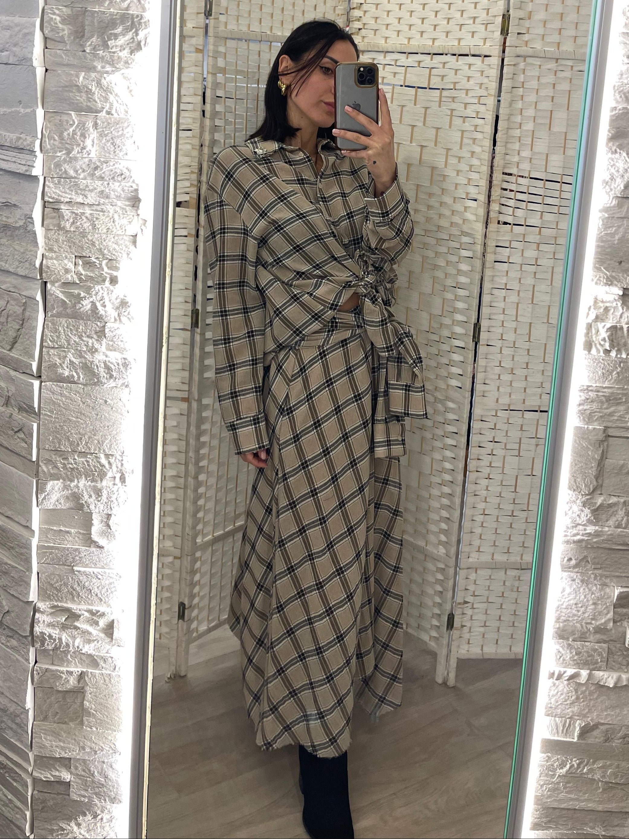 Gonna quadri Kikisix