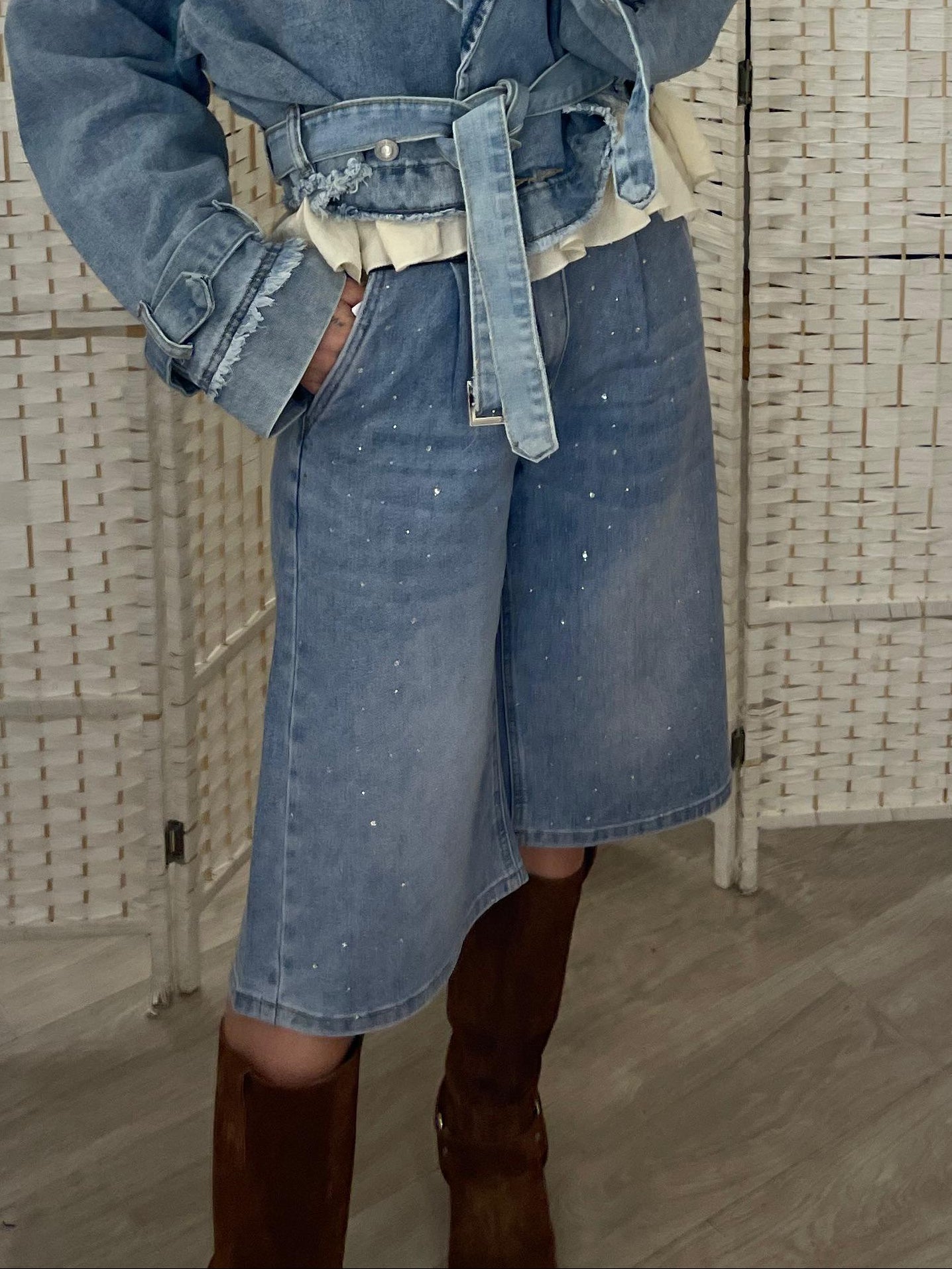 Bermuda denim Namastè