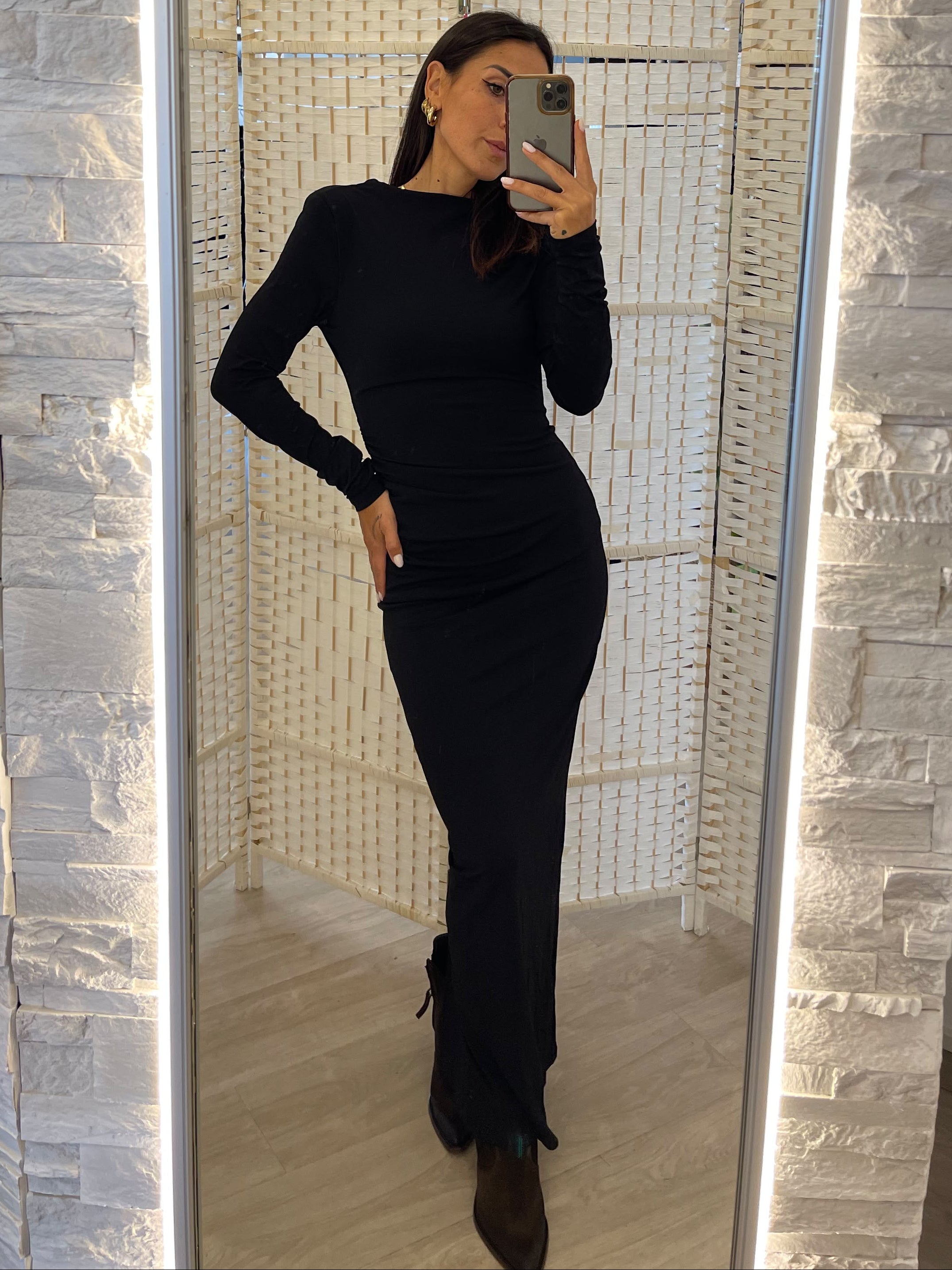 Abito nero Glamorous