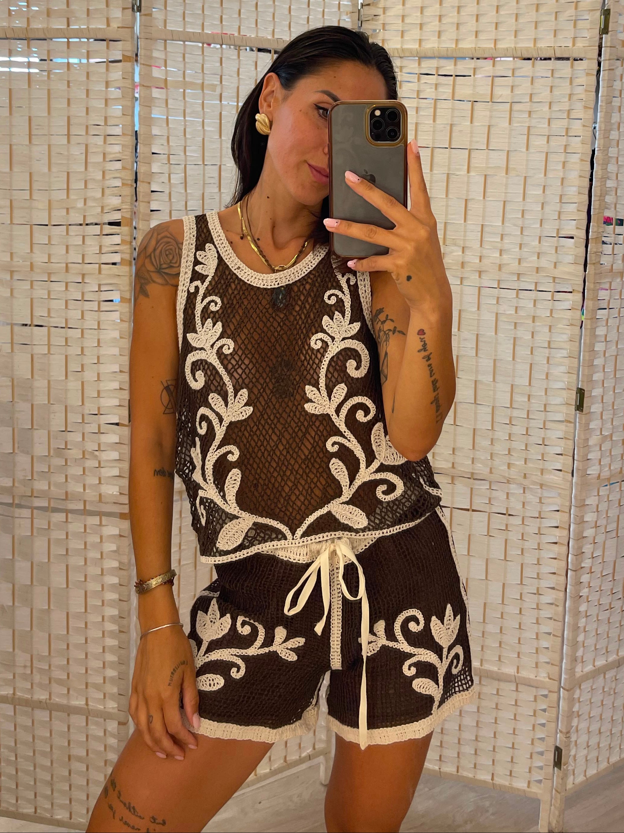 Top crochet Kikisix