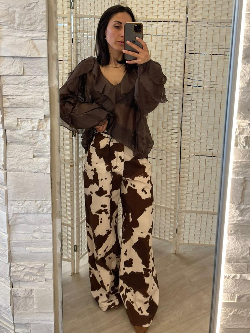 Pantalone muccato Kontatto