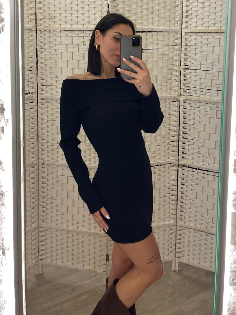 Abito nero Glamorous