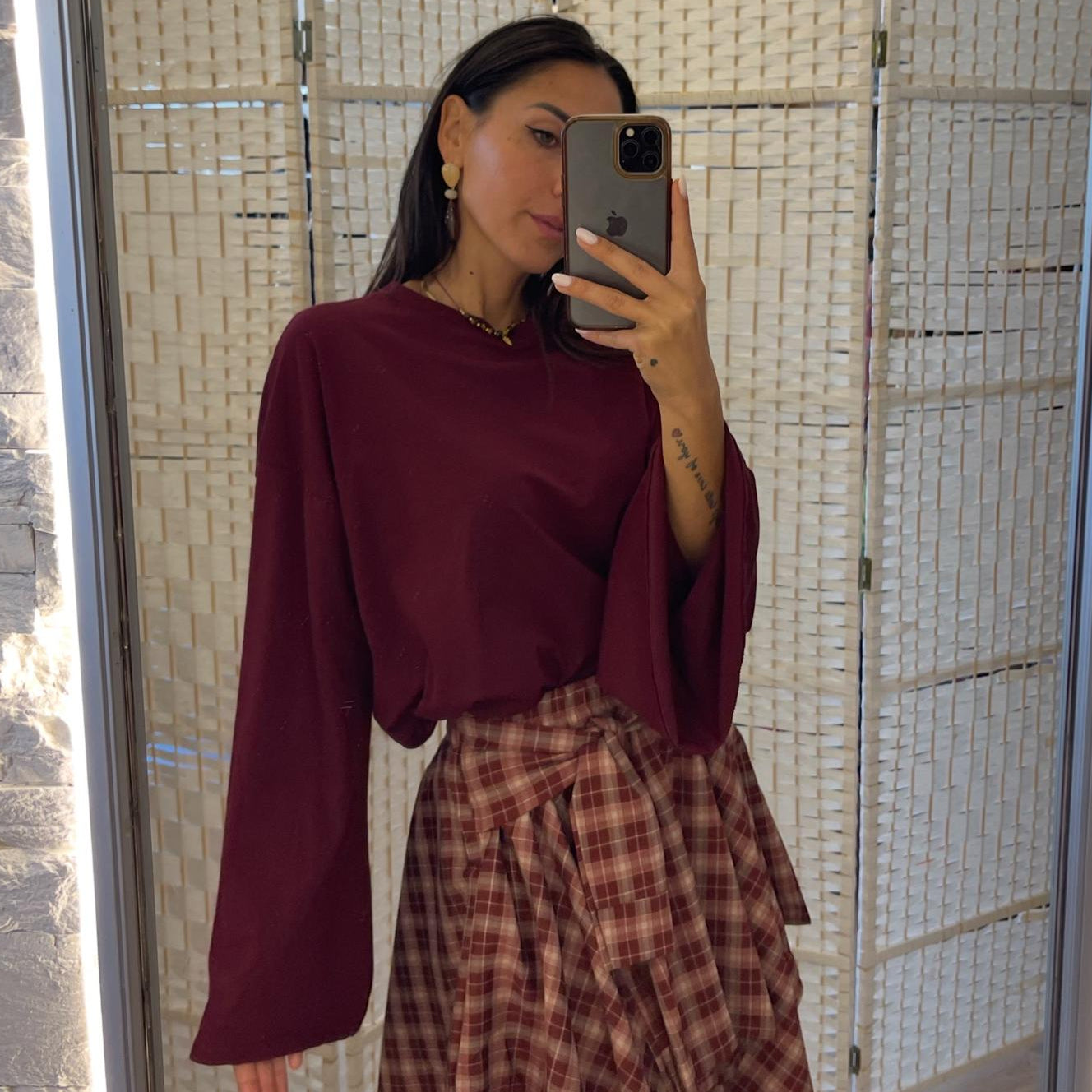 Maglia bordeaux