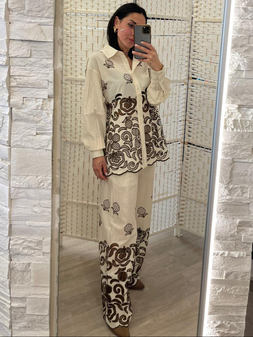 Camicia ricamata Glamorous
