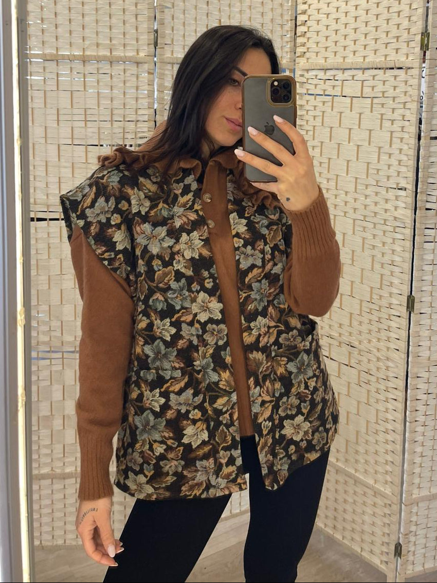 Gilet fiori Lokita
