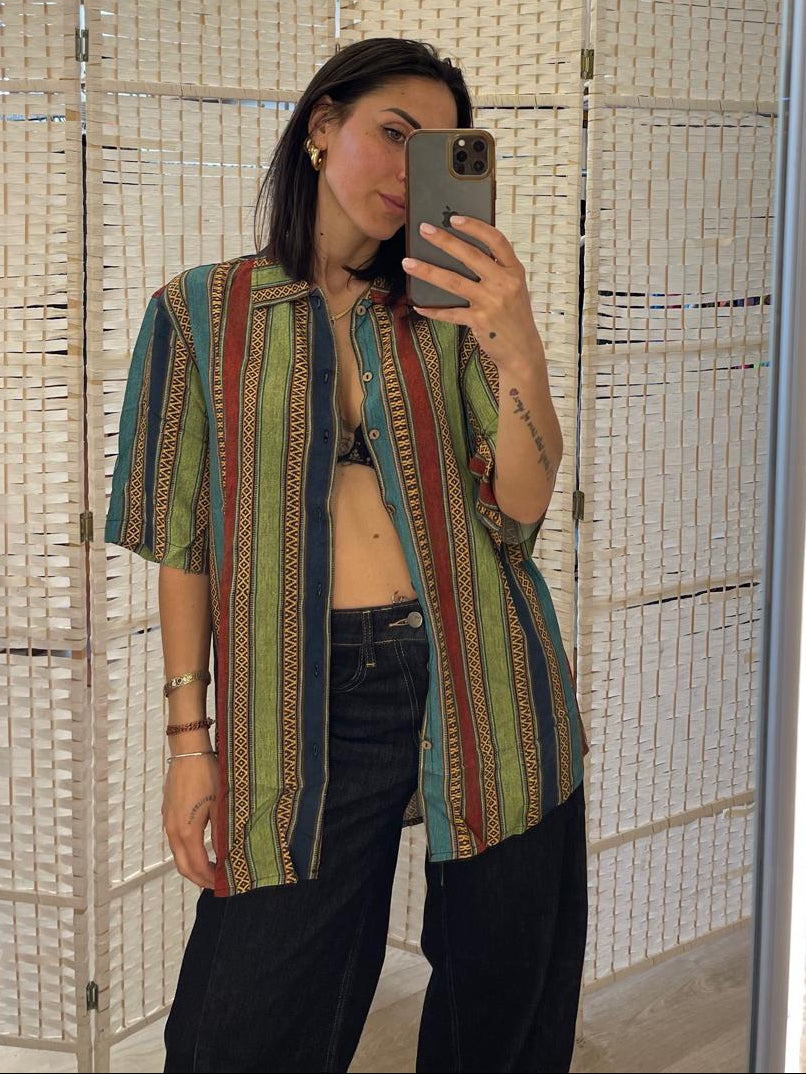Camicia fantasia over
