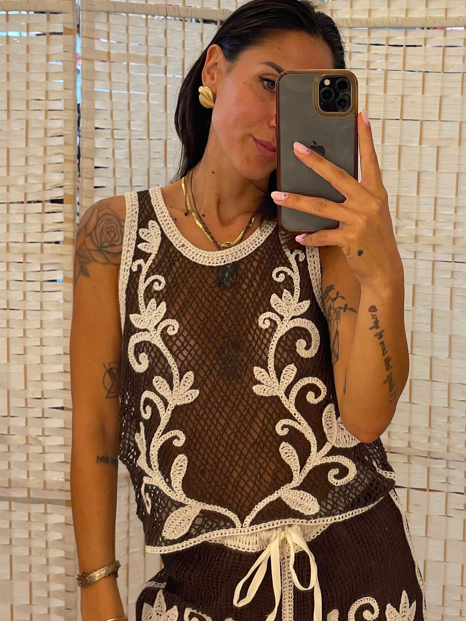 Top crochet Kikisix