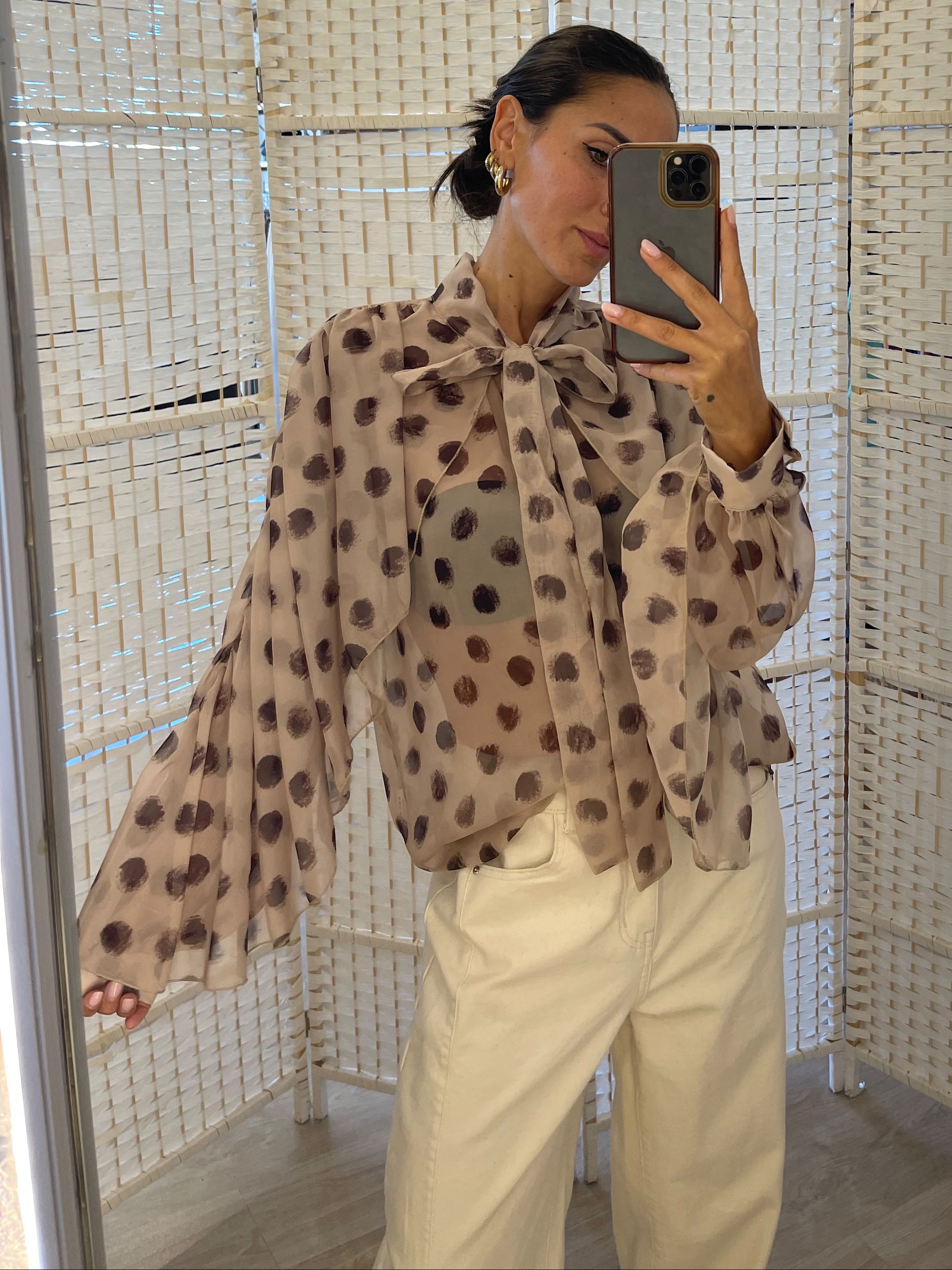 Blusa pois D'L