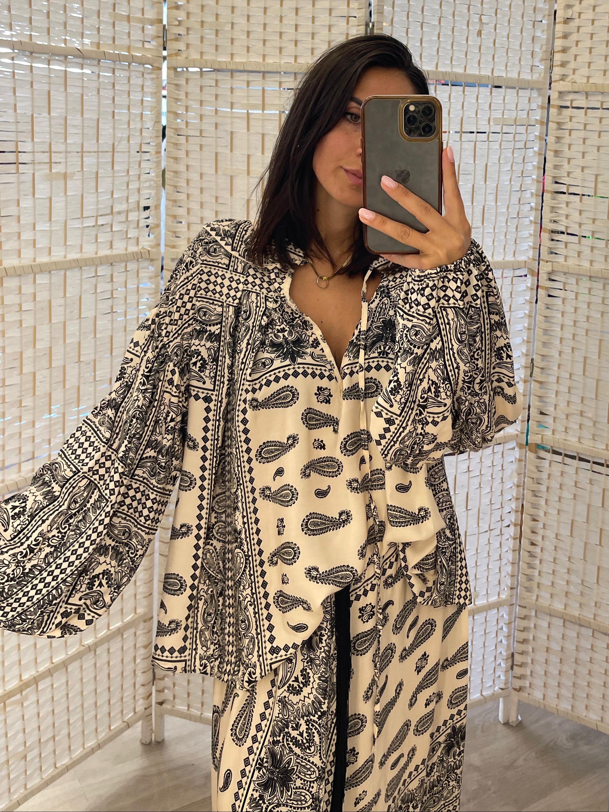 Camicia fantasia bandana Vicolo