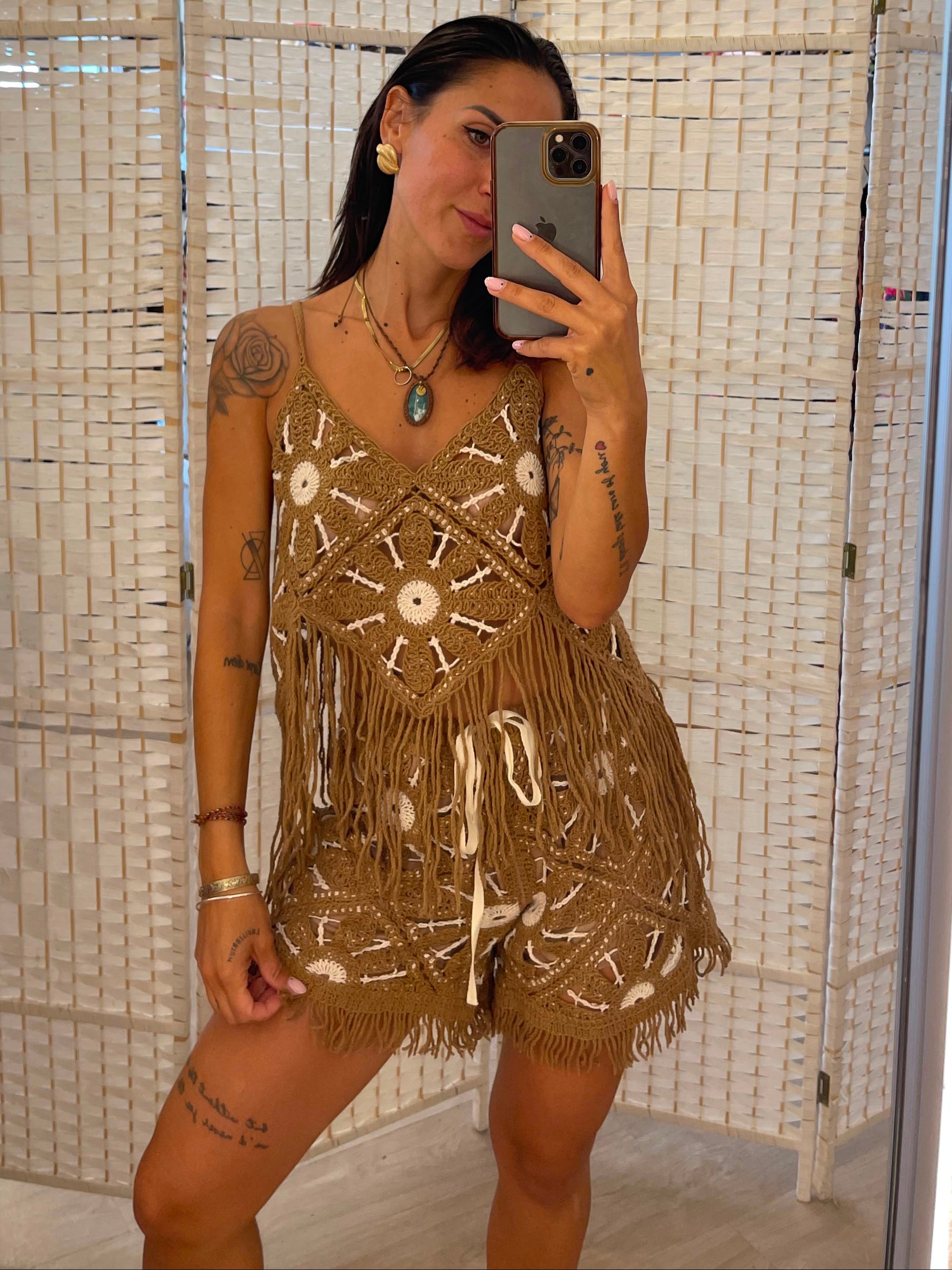 Top macramè Kikisix