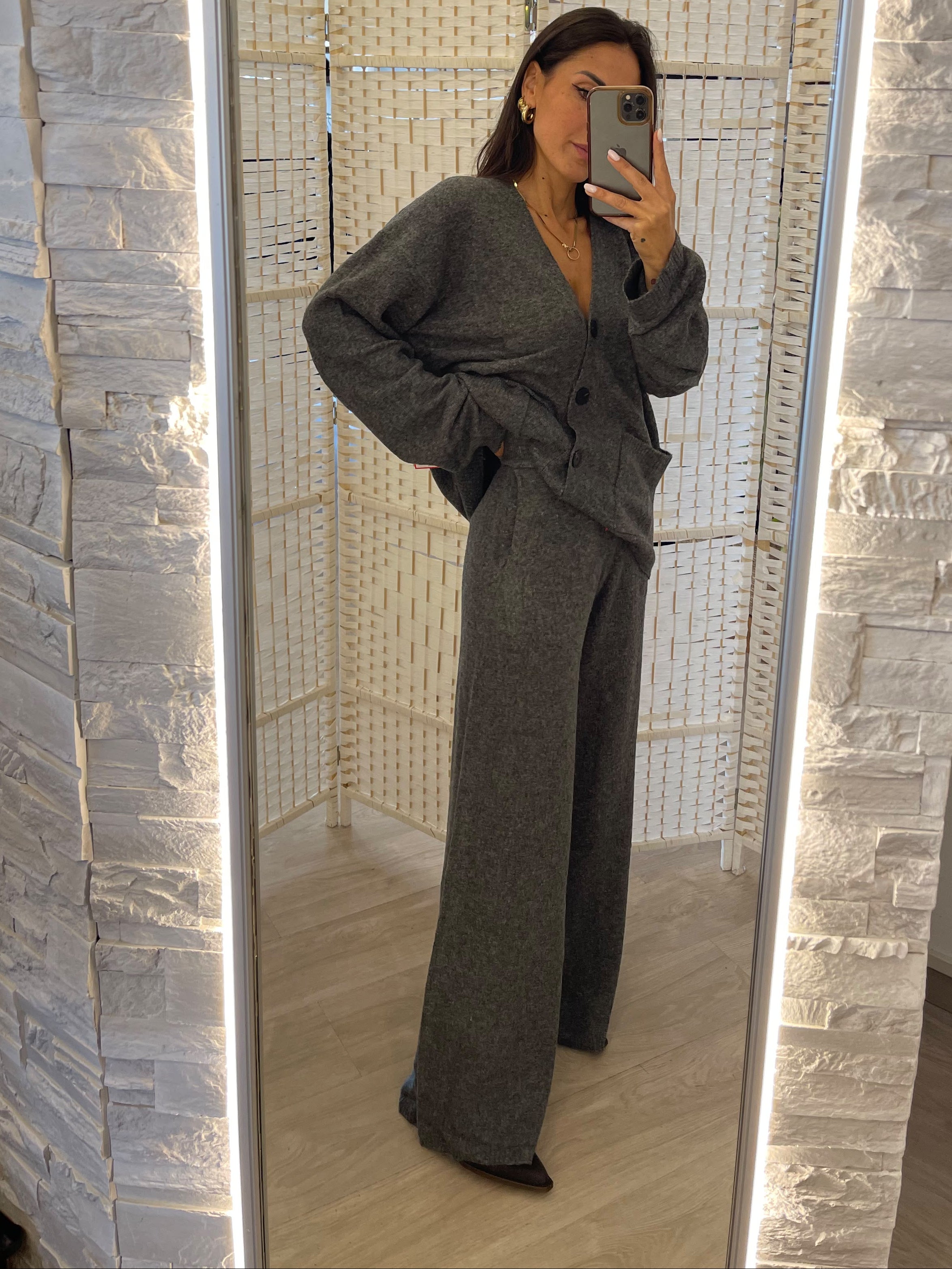 Pantaloni grigi Glamorous