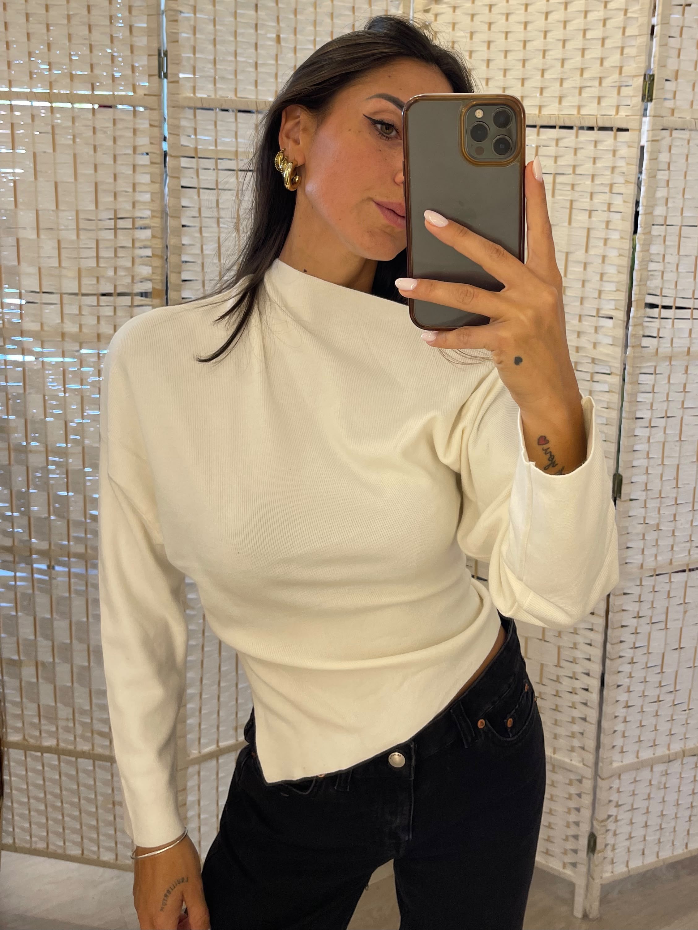 Maglia bianca Kikisix