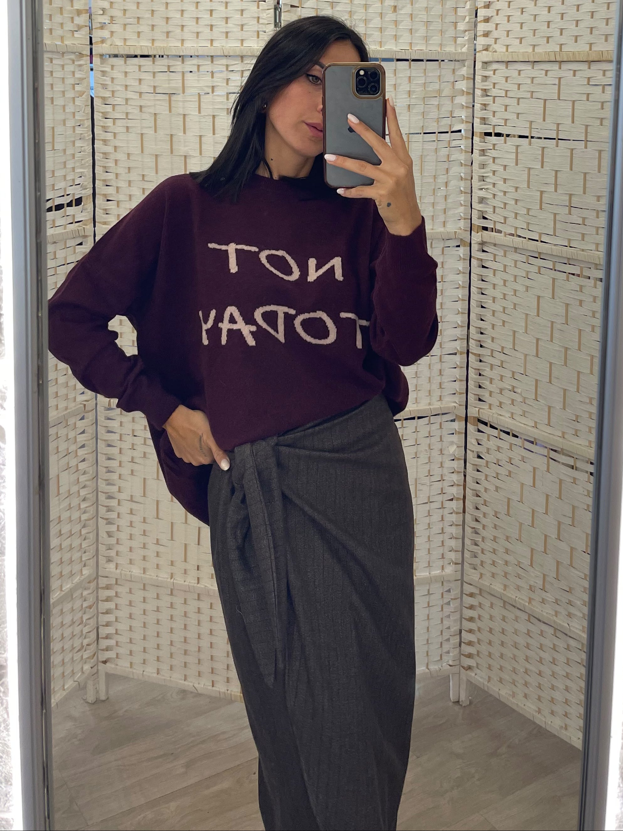 Maglia bordeaux Kikisix