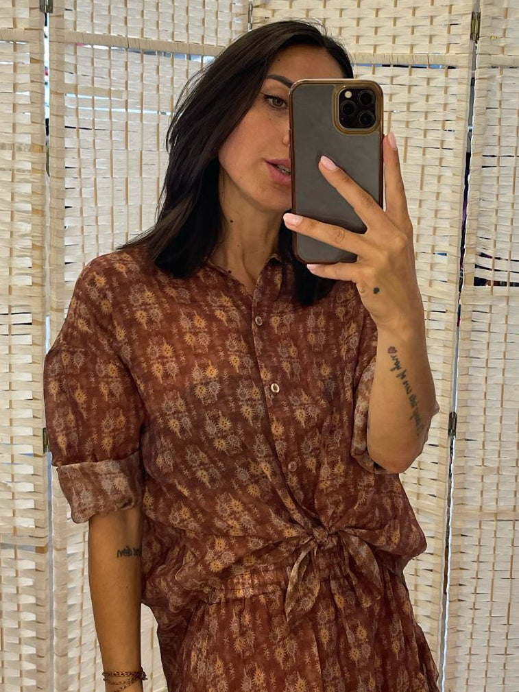 Camicia fantasia Kikisix