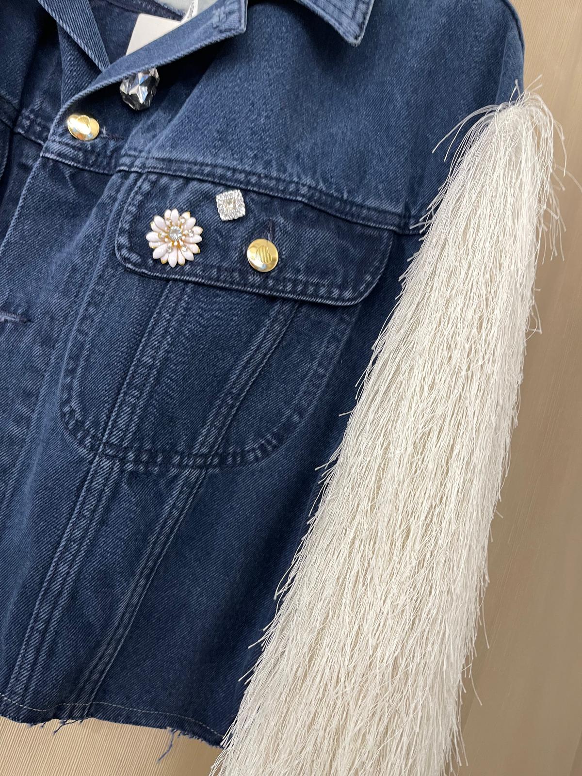 Giubbino jeans Kikisix