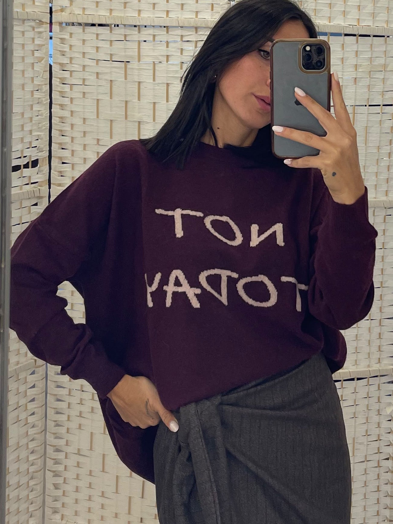 Maglia bordeaux Kikisix