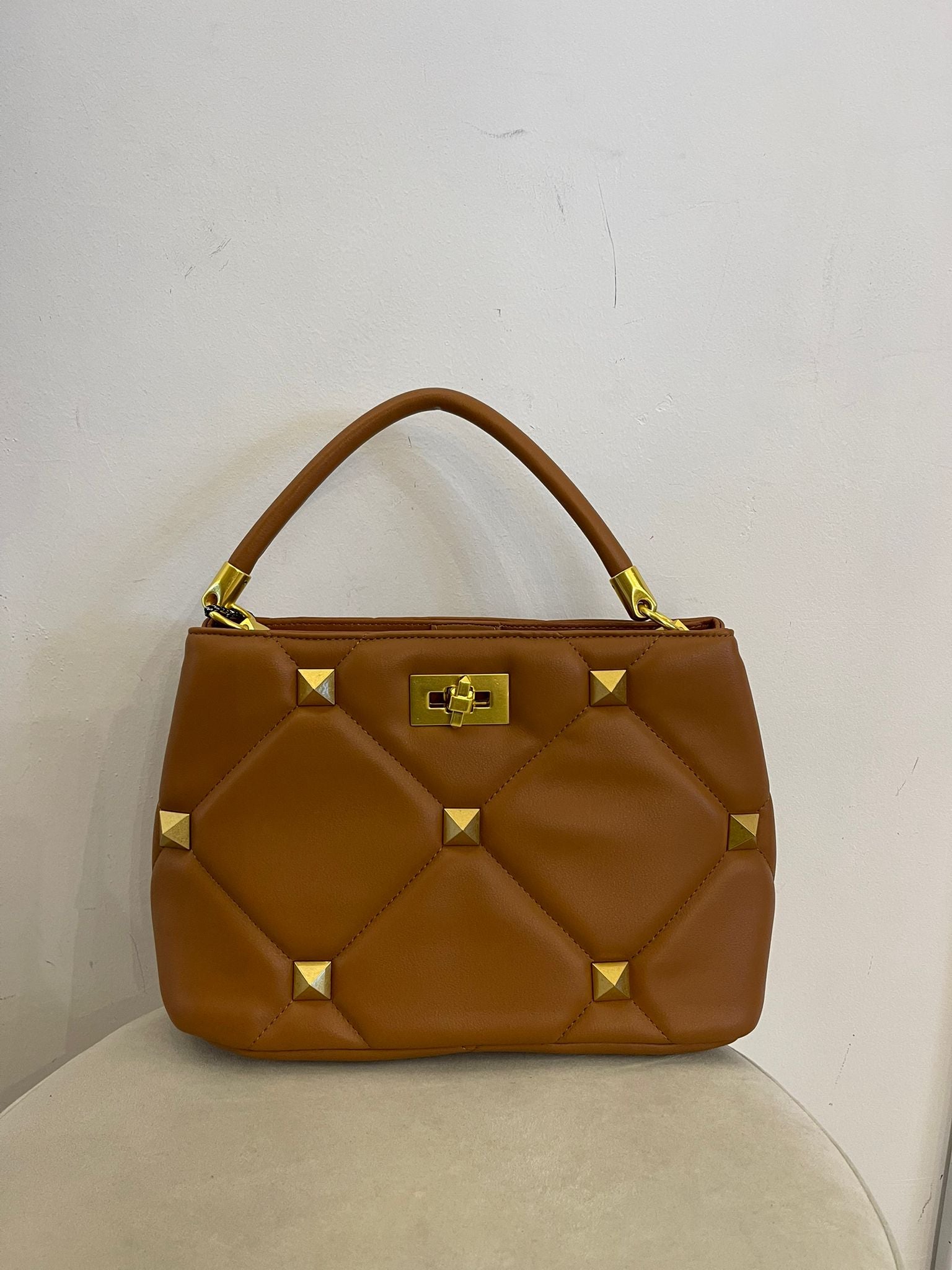 Borsa modello Valentino pelle marrone
