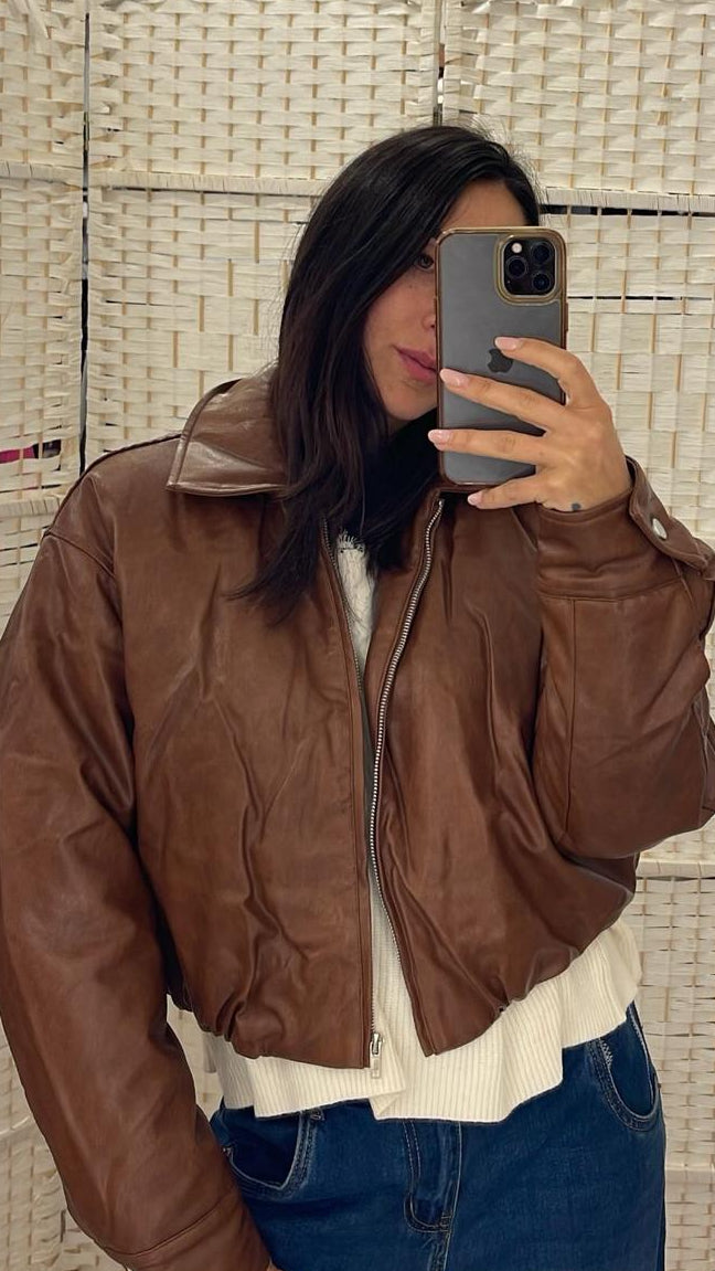 Bomber coccio Glamorous