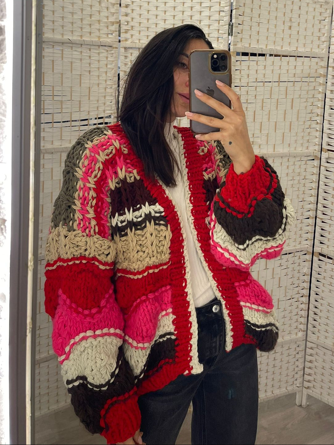 Cardigan lana Kontatto