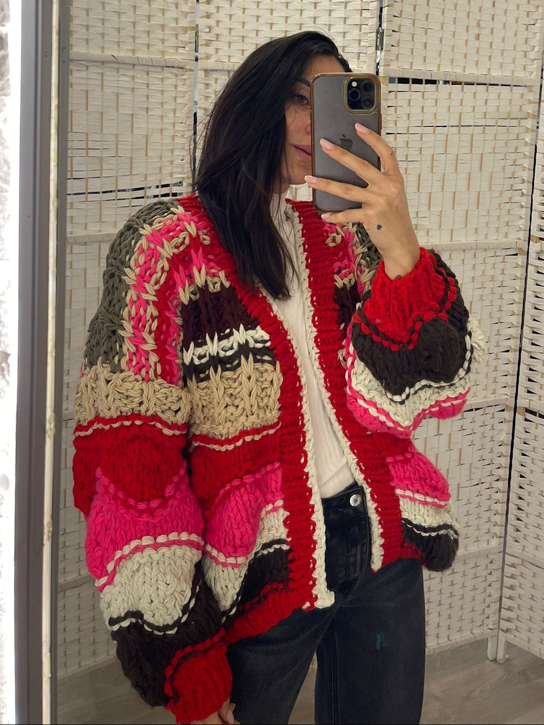 Cardigan lana Kontatto