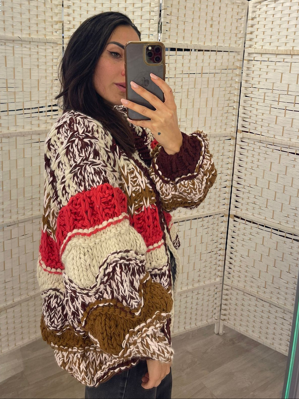 Cardigan lana Kontatto