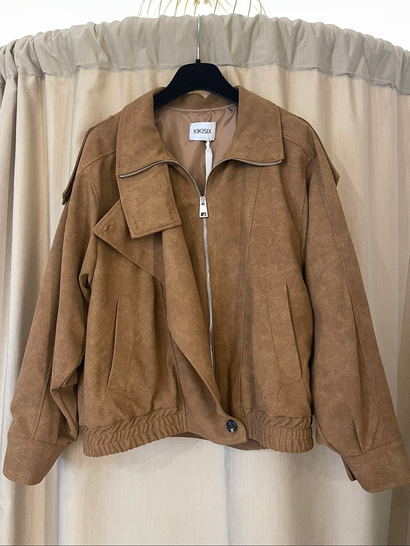 Chiodo camoscio Kikisix