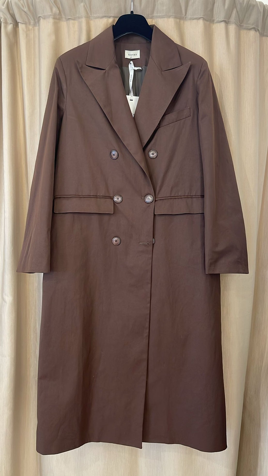 Trench marrone Susymix