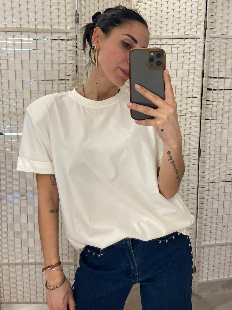 Tshirt con spalline Kontatto